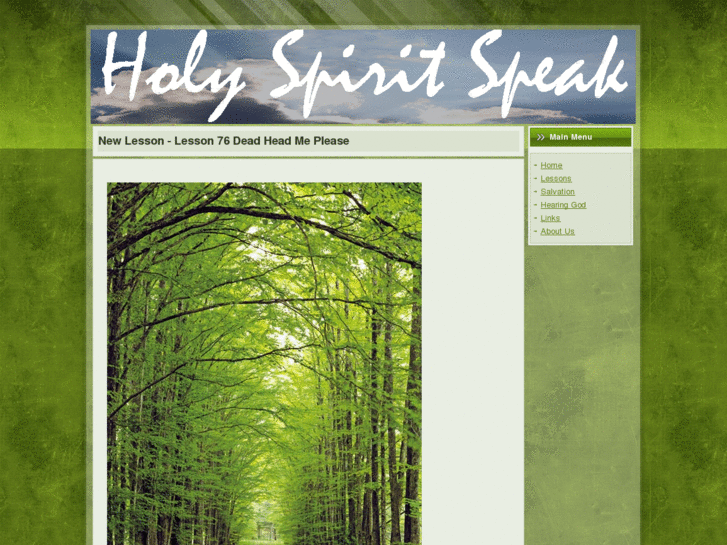 www.holyspiritspeak.info