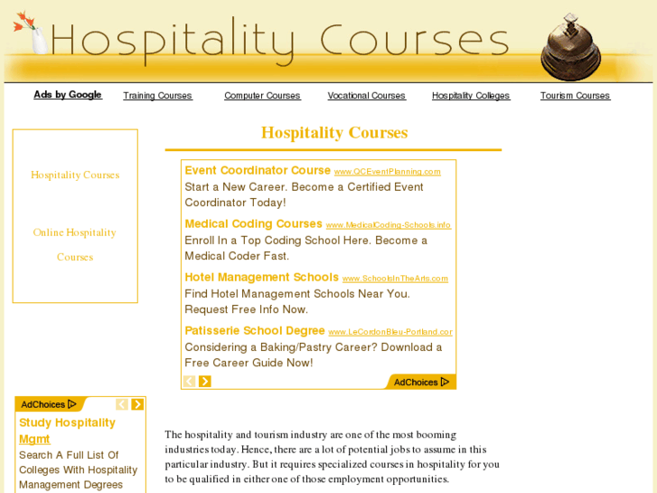 www.hospitalitycourses.biz