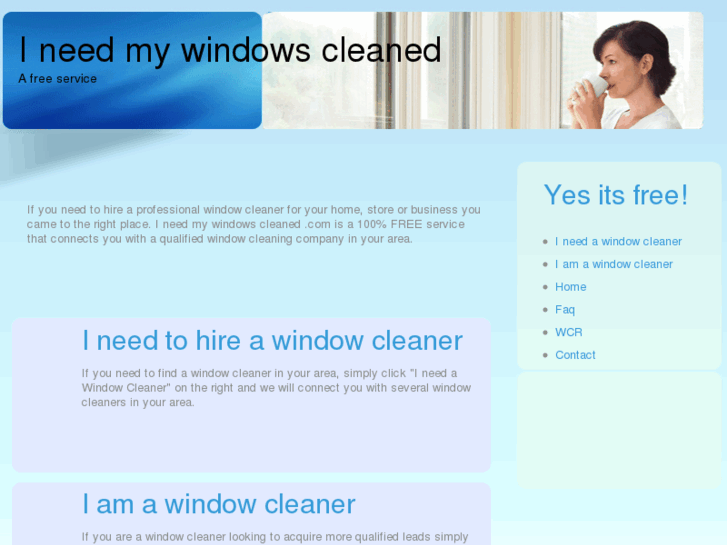 www.ineedmywindowscleaned.com