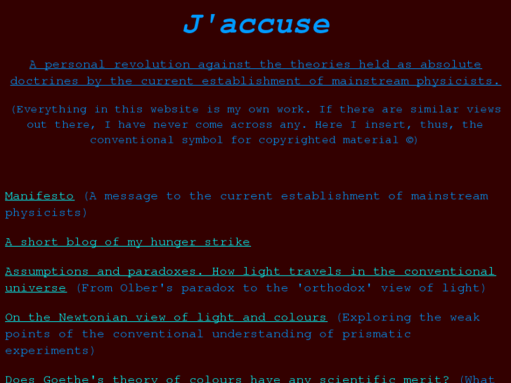 www.jaccuse.info