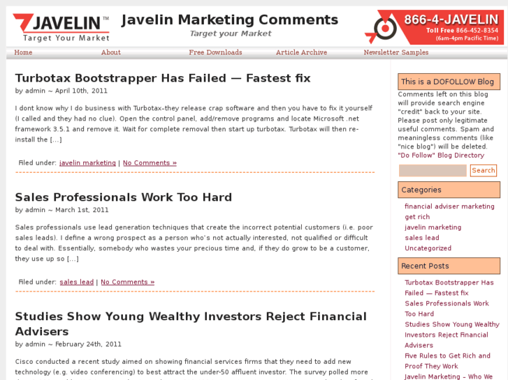 www.javelin-marketing-comments.com