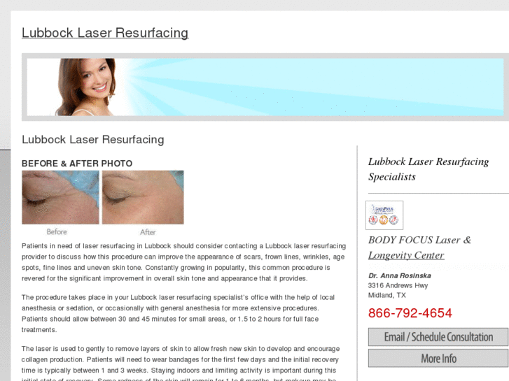 www.lubbocklaserresurfacing.com