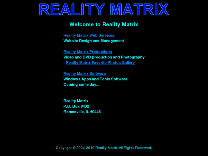 www.realitymatrix.com