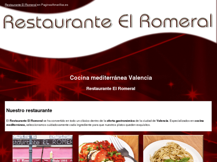 www.restauranteelromeral.com