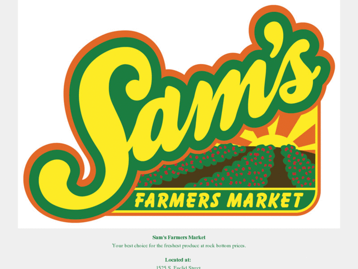 www.samsfarmersmarket.com