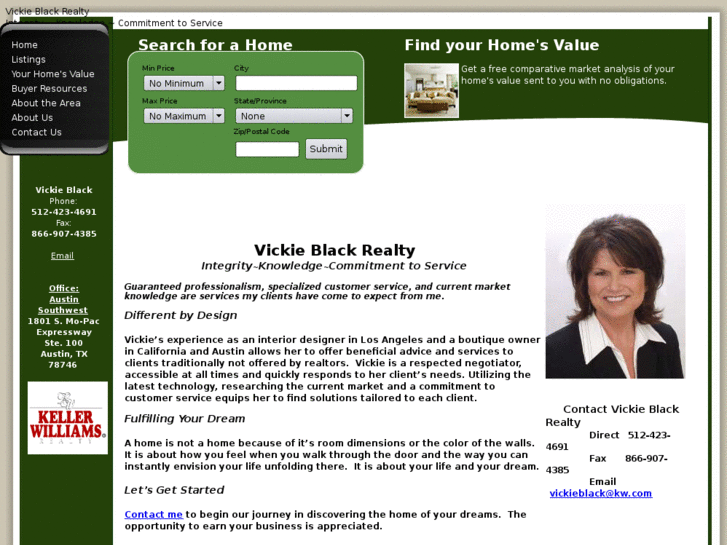 www.vickieblackrealty.com