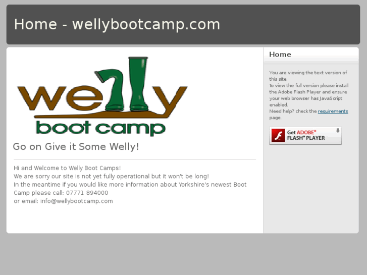 www.wellybootcamp.com