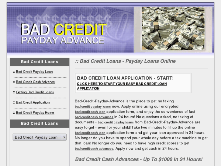 www.bad-credit-payday-advance.com