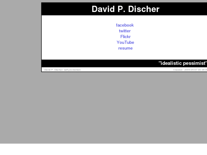 www.davidpdischer.net
