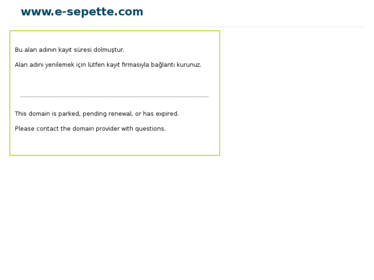 www.e-sepette.com