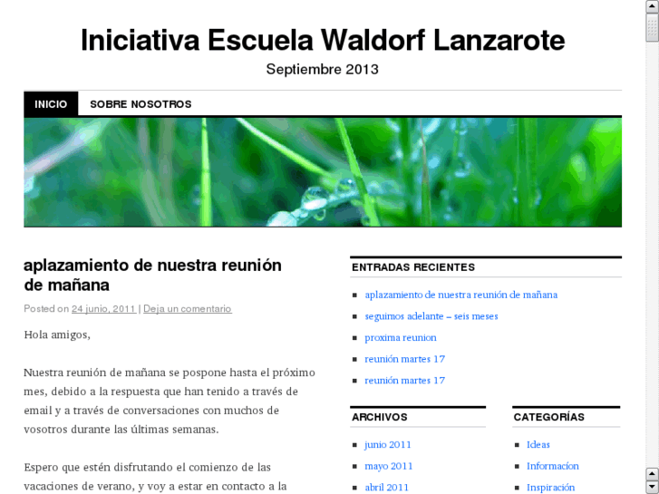 www.iniciativaescuelawaldorflanzarote.es