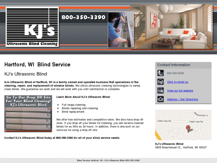 www.kjsultrasonicblinds.com