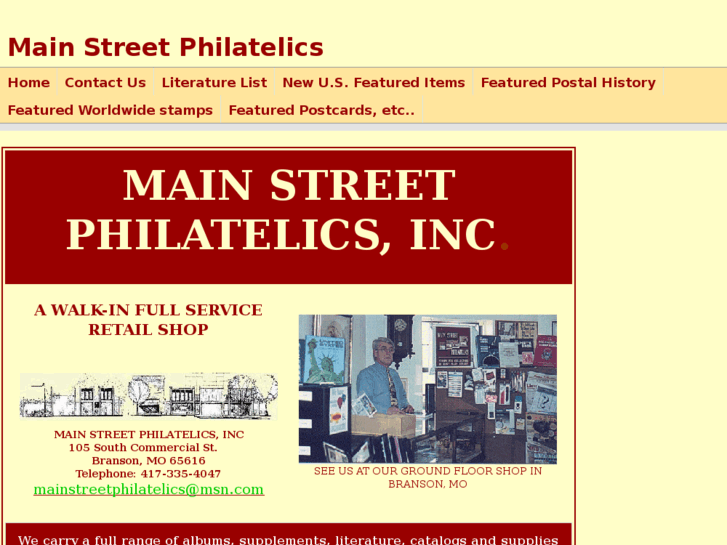 www.mainstreet-philatelics.com