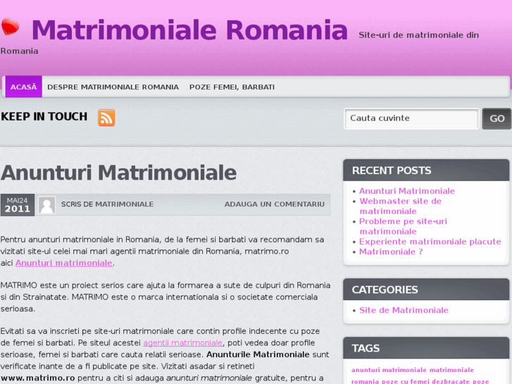 www.matrimoniale-romania.com