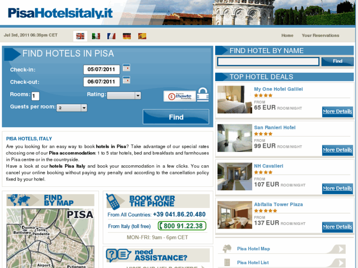 www.pisahotelsitaly.it