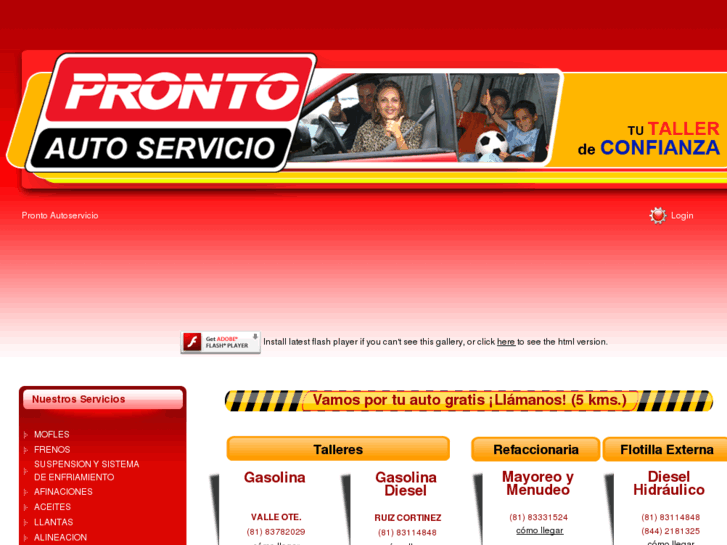 www.prontoautoservicio.com