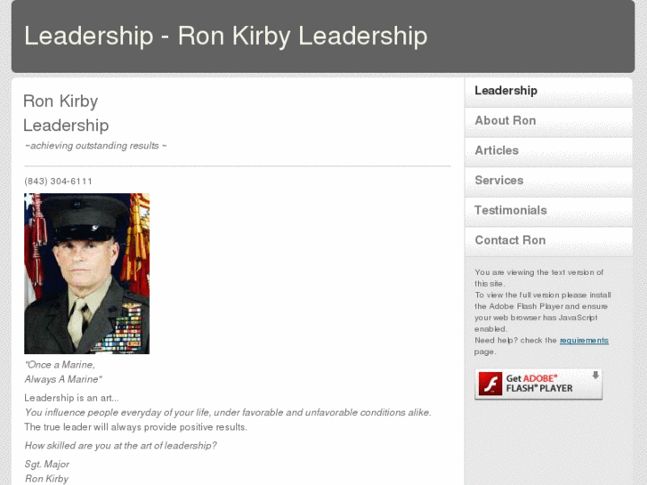 www.ronkirbyleadership.com