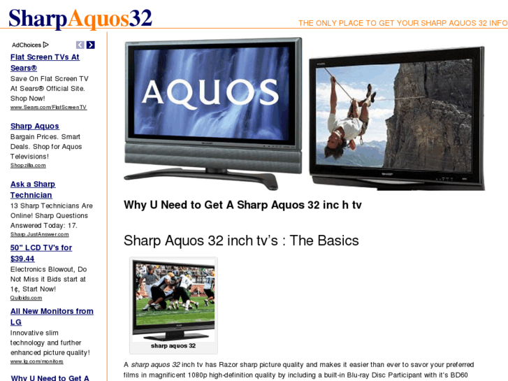 www.sharpaquos32.org