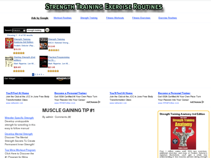 www.strengthtrainingexerciseroutines.com