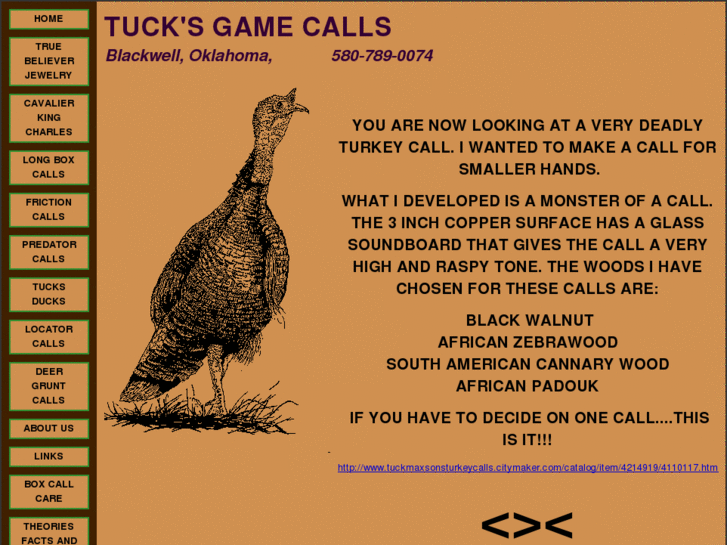 www.tucksturkeycalls.com