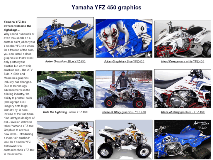 www.yfz450graphics.net