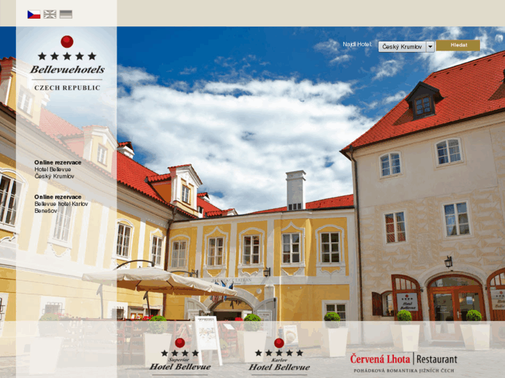 www.bellevuehotels.cz