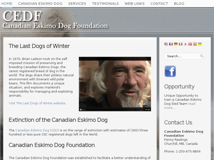 www.canadianeskimodogfoundation.ca