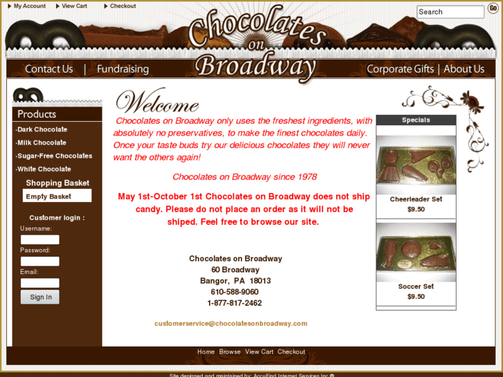 www.chocolatesonbroadway.com