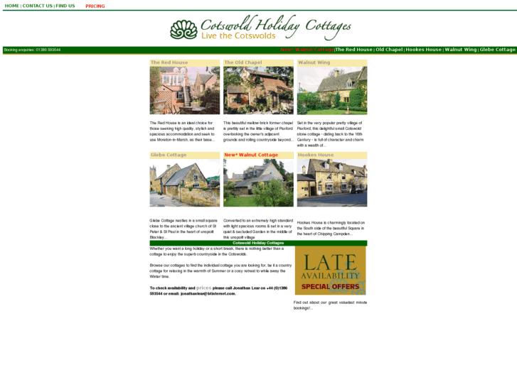 www.cotswoldholidaycottages.com