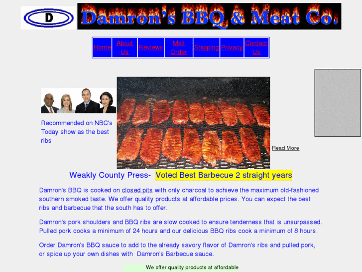 www.damronsbbq.net