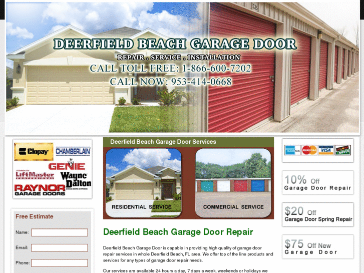 www.deerfieldbeachgaragedoor.com