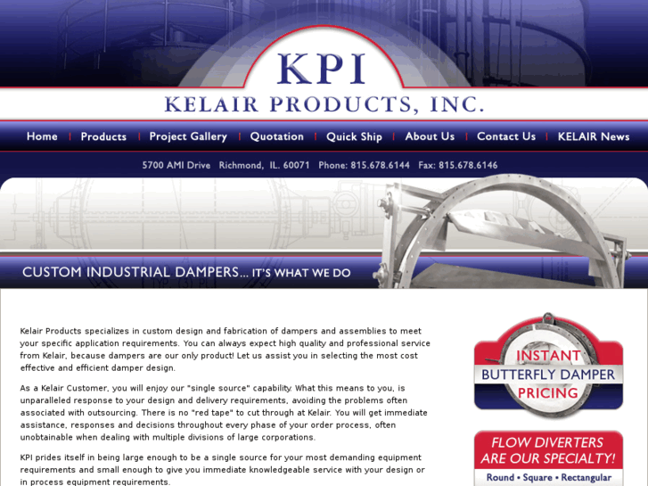 www.kelairdampers.com