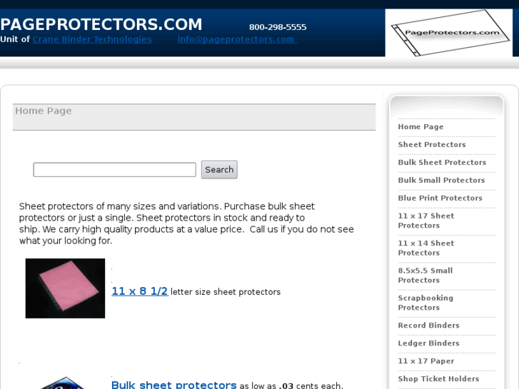 www.pageprotectors.com