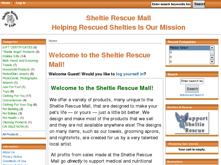 www.sheltierescuemall.com