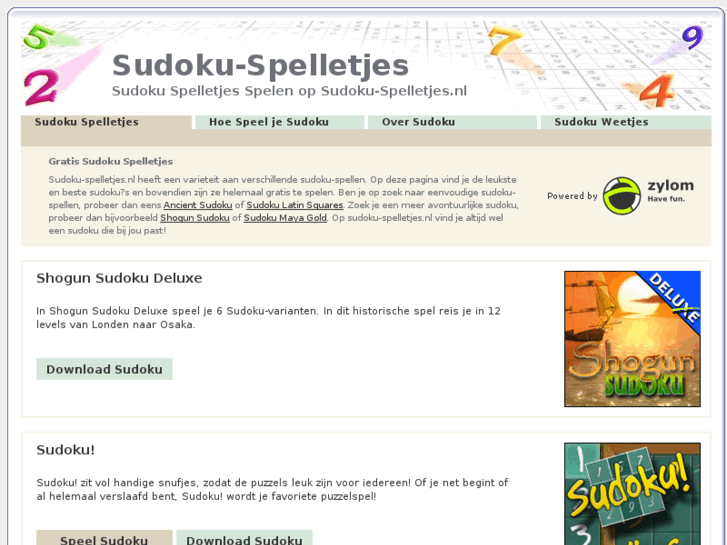 www.sudoku-spelletjes.nl