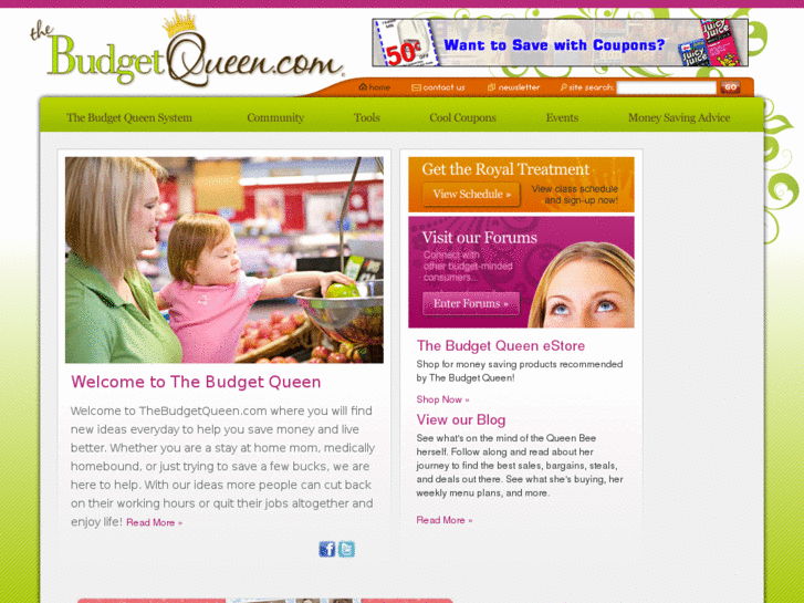 www.thebudgetqueen.com