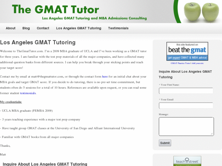 www.thegmattutor.com