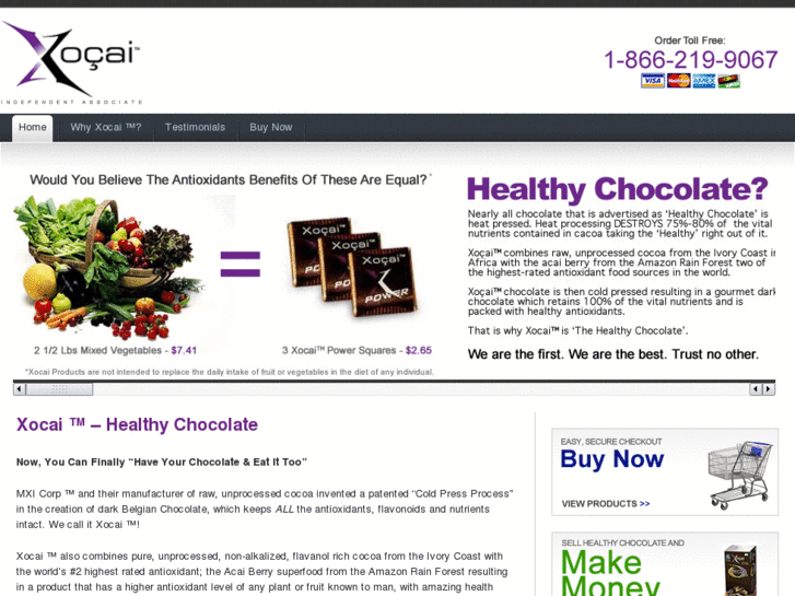 www.thehealthychocolate.com