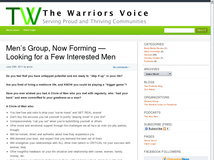 www.thewarriorsvoice.com