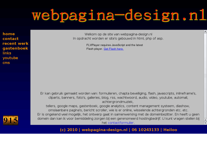 www.webpagina-design.nl