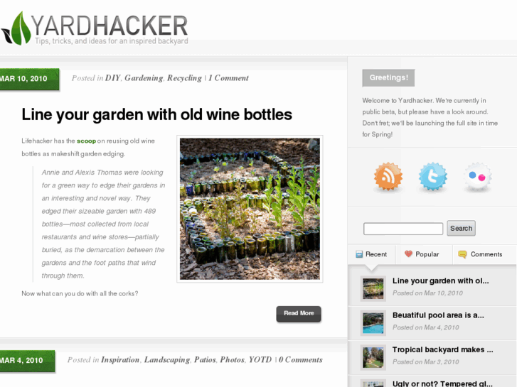 www.yardhacker.com