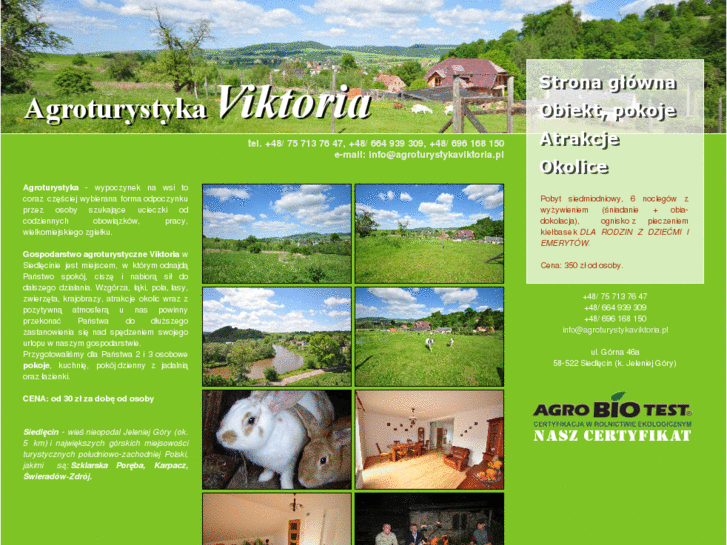 www.agroturystykaviktoria.pl