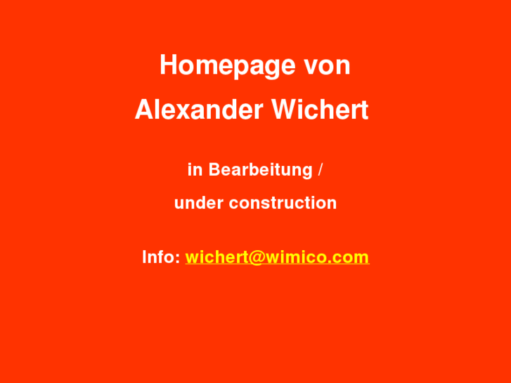 www.alexanderwichert.com