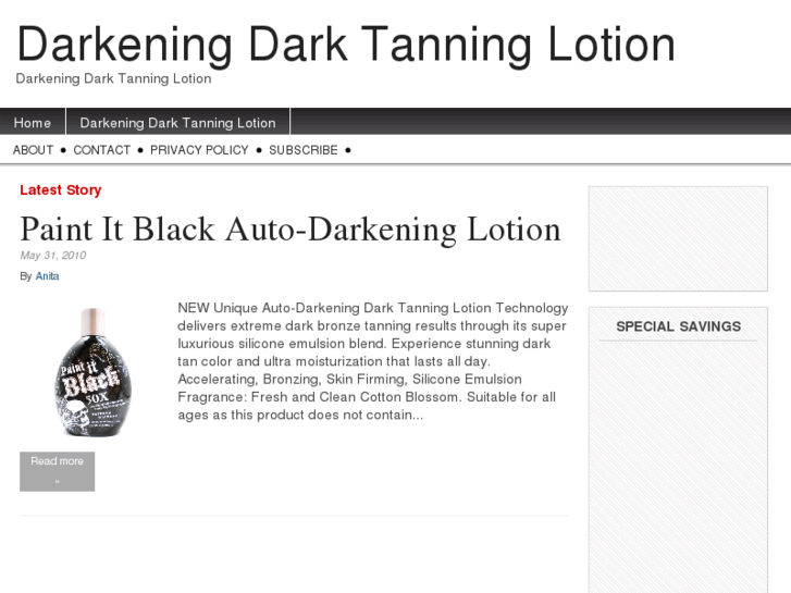 www.darkeningdarktanninglotion.com