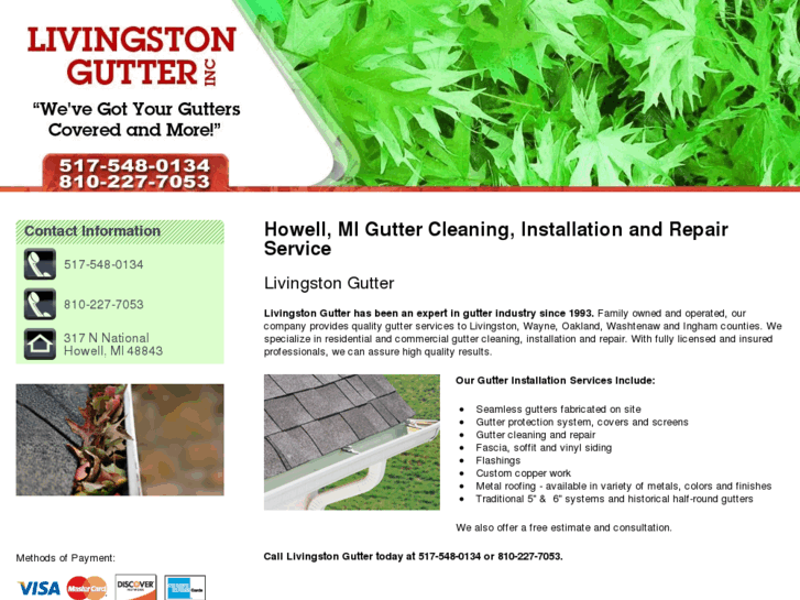 www.gutterlivingston.com