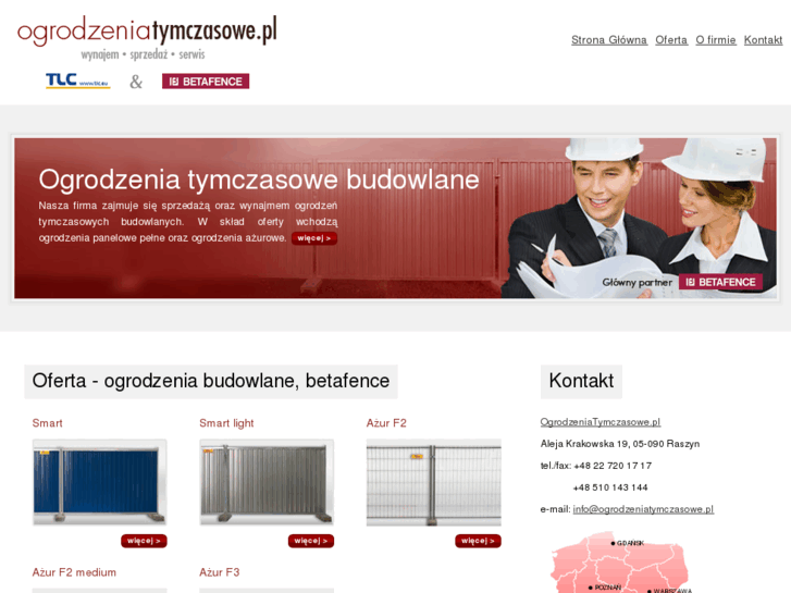 www.ogrodzeniatymczasowe.pl