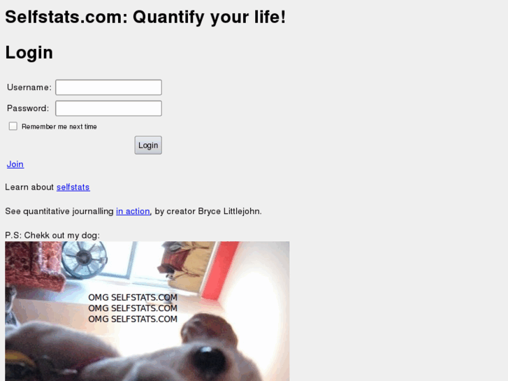www.selfstats.com