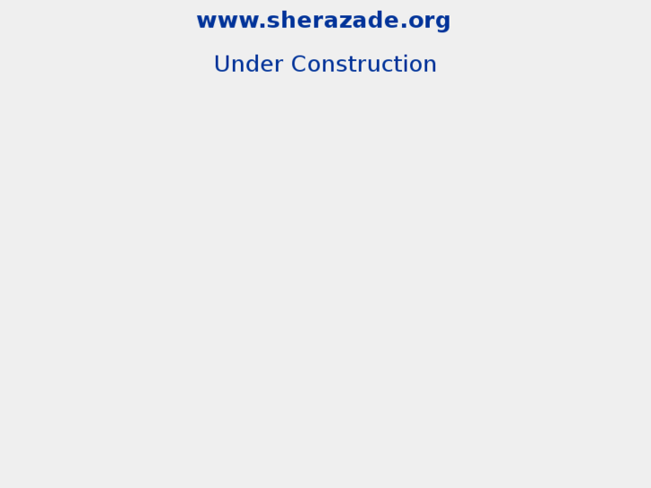 www.sherazade.org