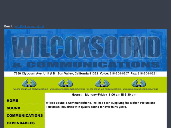 www.wilcoxsound.net