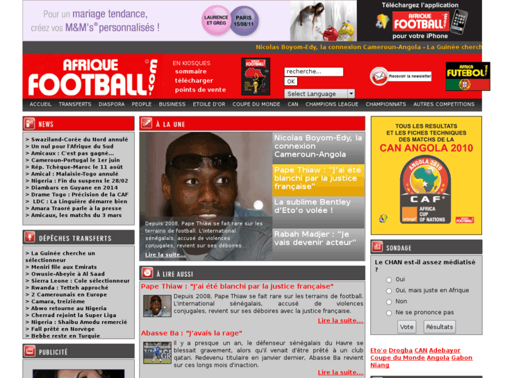 www.afriquefootball.com